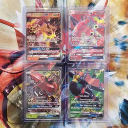 Turtonator GX + Tapu Bulu GX - Full Arts + Regulars - Pokemon Cards - Lot #260 - Image 1