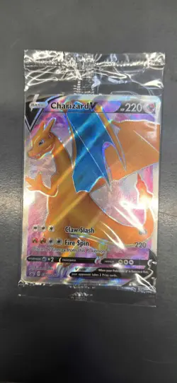 Charizard V SWSH050 SWSH: Sword & Shield Promo Cards Holo SEALED - Image 1