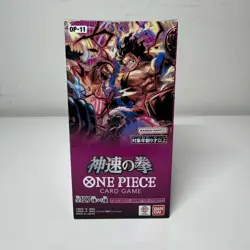 One Piece Card Game A Fist of Divine Speed Booster Box OP-11 Japanese - Image 1
