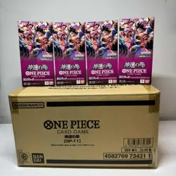 One Piece Card Game A Fist of Divine Speed Booster Box OP-11 Japanese - Image 2