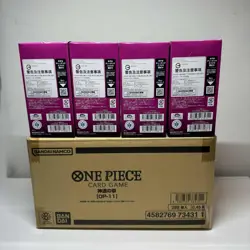 One Piece Card Game A Fist of Divine Speed Booster Box OP-11 Japanese - Image 3