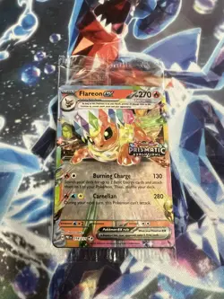 Flareon ex 014/131 Prismatic Evolutions Promo Sealed Pokemon Trading Card Game - Image 1