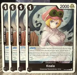 X4 Koala OP12-086 (R) Legacy of the Master One Piece Card Game Playset - Image 1