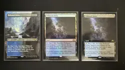 Polluted Delta Card Lot. Modern Horizons 3. Magic The Gathering. Fetch Land. - Image 1
