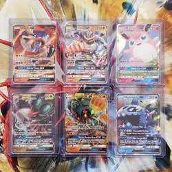 Ho-Oh + Machamp + Wigglytuff + Noivern + 2 more GX - Pokemon Cards - Lot #256 - Image 1