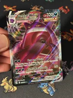 Pokemon Cards Gengar VMAX 157/264 Ultra Rare Fusion Strike - (NM) - Image 2