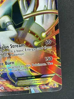Pokemon TCG White Kyurem EX Full Art Holo Card Boundaries Crossed 146/149 - Image 4