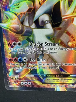 Pokemon TCG White Kyurem EX Full Art Holo Card Boundaries Crossed 146/149 - Image 5