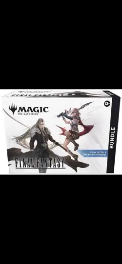 Magic: The Gathering Final Fantasy Bundle WOTC 9 Play Booster New/Sealed In Hand - Image 2