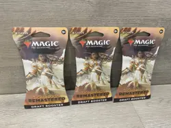 Magic the Gathering: Dominaria Remastered - Draft Booster 3 Packs Sealed - Image 2