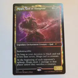 Magic the Gathering - Mogis, God of Slaughter (Foil) - Secret Lair Drop - NM - Image 1
