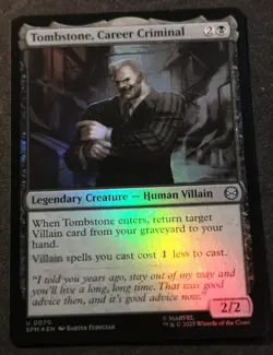 Tombstone, Career Criminal - Foil - SPM - MTG - EN - NM - 0070 - Image 1