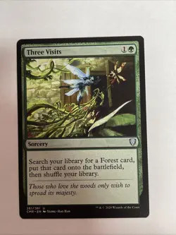 Three Visits Commander Legends #261 Uncommon - Image 1