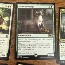 Magic The Gathering Cats For Commander Regular NM 7x - Image 3