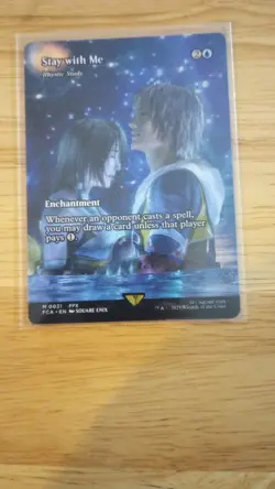 Stay with Me - Rhystic Study (Showcase) Final Fantasy: Through the Ages Regular - Image 3