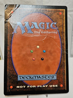 Black Lotus Oversized Jumbo Promo Magic The Gathering DAMAGED OS1 - Image 2