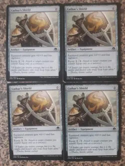 MTG - 4 x Cathar's Shield - Eldritch Moon - Image 1