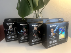 Magic the Gathering Sealed Final Fantasy Commander Deck Set of 4 - Image 1