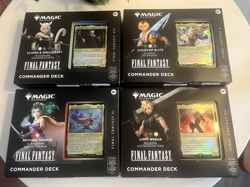Magic the Gathering Sealed Final Fantasy Commander Deck Set of 4 - Image 2
