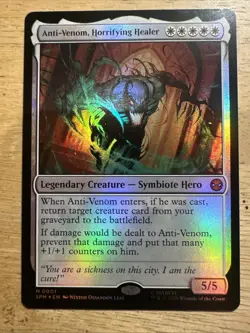 Anti-Venom, Horrifying Healer - FOIL - Marvel's Spider Man - MTG - Image 1