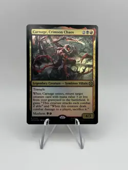 Carnage, Crimson Chaos - Foil - Marvel's Spider-Man - Near Mint - Image 1