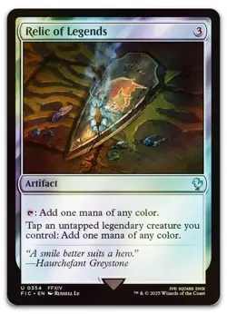 Relic of Legends (Surge Foil) #354 (NM) Final Fantasy FIC Magic MTG - Image 1
