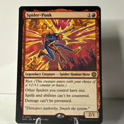 Spider -Punk R 0092 (regular) MtG Spider-Man - Image 1