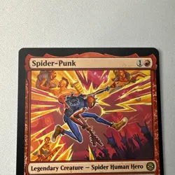 Spider -Punk R 0092 (regular) MtG Spider-Man - Image 3