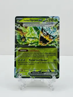 🔥Pokemon TCG-Teal Mask Ogerpon ex-012/131-Sv: Prismatic Evolutions-Holo-M/NM!🔥 - Image 1