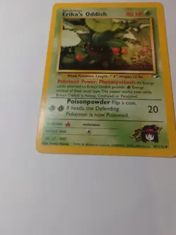 Pokemon TCG Erika's Oddish Gym Heroes 47/132 Regular Unlimited Uncommon LP - Image 5