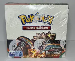 Pokemon TCG Scarlet and Violet: Obsidian Flames Booster Box - 36 Packs - Image 1