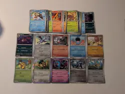 Lot Of (42) Pokemon Mega Evolution & Destined Rivals Holos + Bulk - Image 1