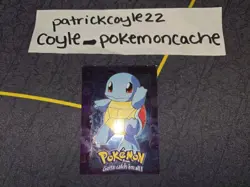 Squirtle E7 of 12 Holo Pokemon Topps The First Movie (Blue Label) VLP - Image 1