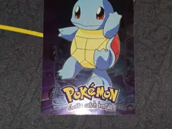 Squirtle E7 of 12 Holo Pokemon Topps The First Movie (Blue Label) VLP - Image 3