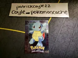 Squirtle E7 of 12 Holo Pokemon Topps The First Movie (Blue Label) VLP - Image 4