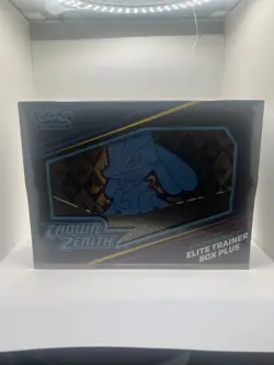 Crown Zenith Pokemon Center Elite Trainer Box ETB - Brand New Sealed - Image 1