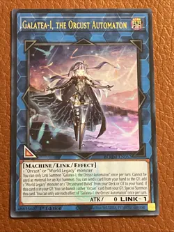Galatea-i, the Orcust Automaton 1st Ed. Ultra Rare BLMM-EN052 Yu-Gi-Oh Card NM - Image 1