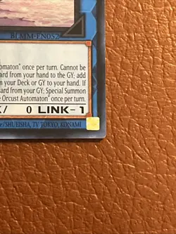 Galatea-i, the Orcust Automaton 1st Ed. Ultra Rare BLMM-EN052 Yu-Gi-Oh Card NM - Image 4