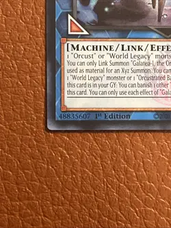 Galatea-i, the Orcust Automaton 1st Ed. Ultra Rare BLMM-EN052 Yu-Gi-Oh Card NM - Image 5