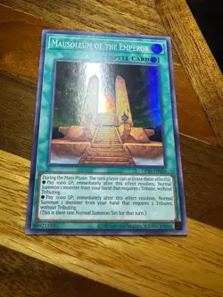 Mausoleum of the Emperor OP16-EN006 Unlimited Edition Super Rare PL + BONUS - Image 1