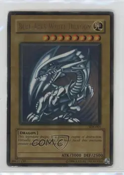 Blue-Eyes White Dragon Unlimited YuGiOh Starter Deck Kaiba #SDK-001 2002 - Image 1