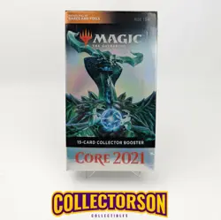 Magic the Gathering Core Set 2021 M21 Collector Booster Box - 15 Cards - Image 1