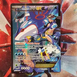 Team Aqua's Kyogre EX - Full Art - Pokemon Card - Lot #273 - Image 3