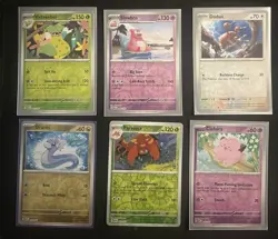 Pokemon 151 English Holo/Reverse Holo Lot 6 Cards No Duplicates - Image 1