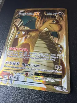 Dragonite EX (Full Art) 106/108 Evolutions Holo Pokemon Card - Image 2