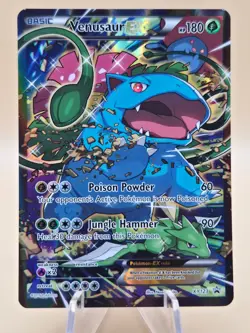 Pokemon TCG Venusaur EX XY Black Star Promos Holo Card XY123 Near Mint - Image 1