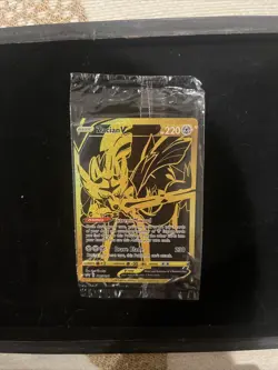 Zacian V SWSH076 SWSH: Sword & Shield Promo Cards Holo Sealed - Image 1