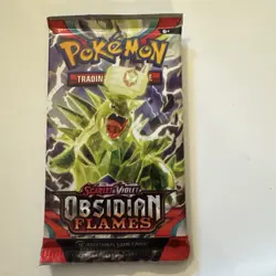 Pokemon SV Obsidian Flames Booster Pack - 10 Cards / Pack - Random Art - SEALED - Image 1