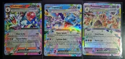 Tera Pokemon Ultra Rare ONLY Rainbow Borders Lot of 9 NM Cards - Image 2