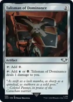 NM U - Talisman of Dominance (254): Universes Beyond: Warhammer 40K - Image 1